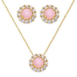 Savvy Cie Necklace and Earring Set